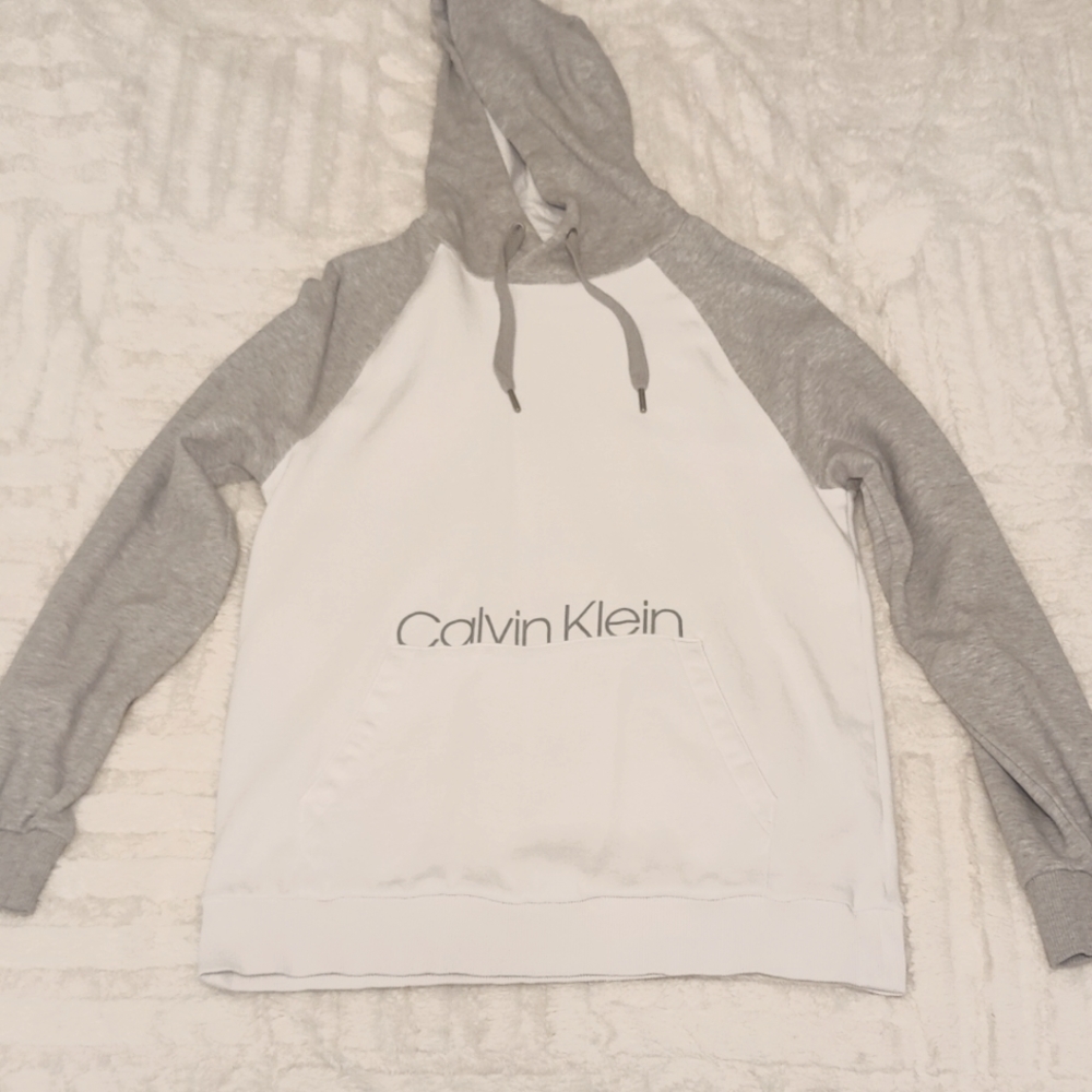 Men's two toned Calvin Klein hoodie sweatshirt